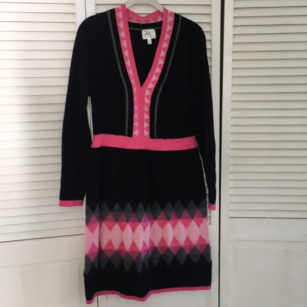 MILLY sweater dress with pattern